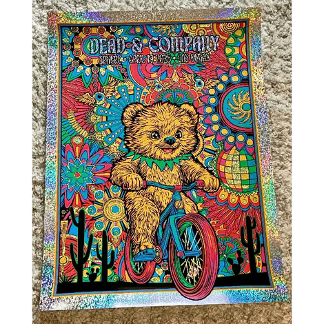 Dead & Company - Sphere Official Show Poster Foil Edition